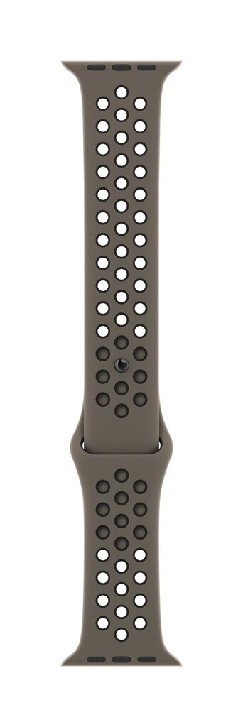 41mm Olive Grey/Black Nike Sport Band - MPGT3ZM/A цена и информация | Viedpulksteņu un viedo aproču aksesuāri | 220.lv