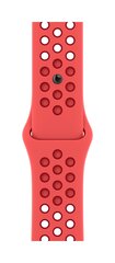 41mm Bright Crimson/Gym Red Nike Sport Band - MPGW3ZM/A цена и информация | Аксессуары для смарт-часов и браслетов | 220.lv