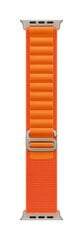 49mm Orange Alpine Loop - Small - MQDY3ZM/A cena un informācija | Viedpulksteņu un viedo aproču aksesuāri | 220.lv