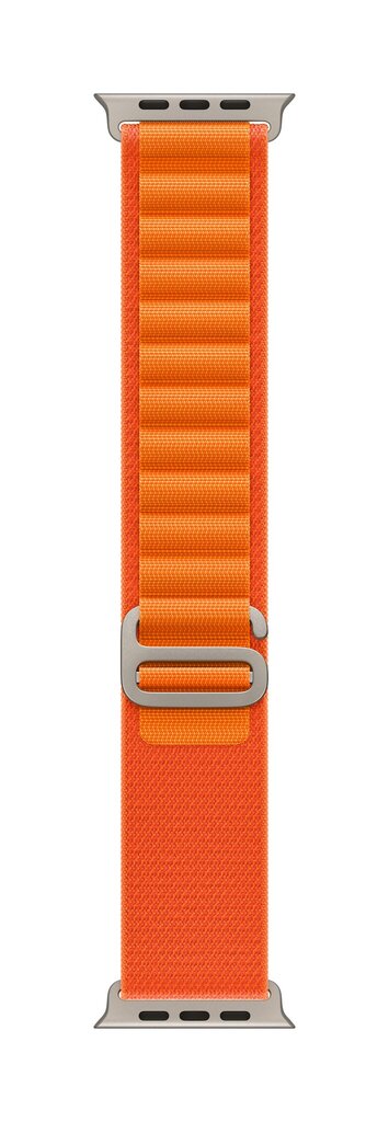 49mm Orange Alpine Loop - Small - MQDY3ZM/A cena un informācija | Viedpulksteņu un viedo aproču aksesuāri | 220.lv