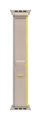 49mm Yellow/Beige Trail Loop - M/L - MQEH3ZM/A цена и информация | Аксессуары для смарт-часов и браслетов | 220.lv