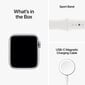 Apple Watch SE GPS + Cellular 44mm Silver Aluminium Case with White Sport Band - Regular 2nd Gen - MNQ23UL/A cena un informācija | Viedpulksteņi (smartwatch) | 220.lv