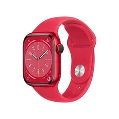 Apple Watch Series 8 GPS + Cellular 41mm (PRODUCT)RED Aluminium Case ,(PRODUCT)RED Sport Band - MNJ23UL/A цена и информация | Смарт-часы (smartwatch) | 220.lv