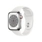 Apple Watch Series 8 41mm Silver Stainless Steel/White Sport Band цена и информация | Viedpulksteņi (smartwatch) | 220.lv