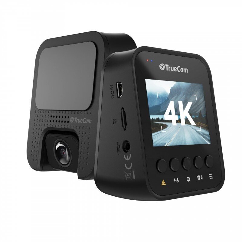TrueCam TRCH25 dashcam 4K Ultra HD Wi-Fi Black cena un informācija | Auto video reģistratori | 220.lv