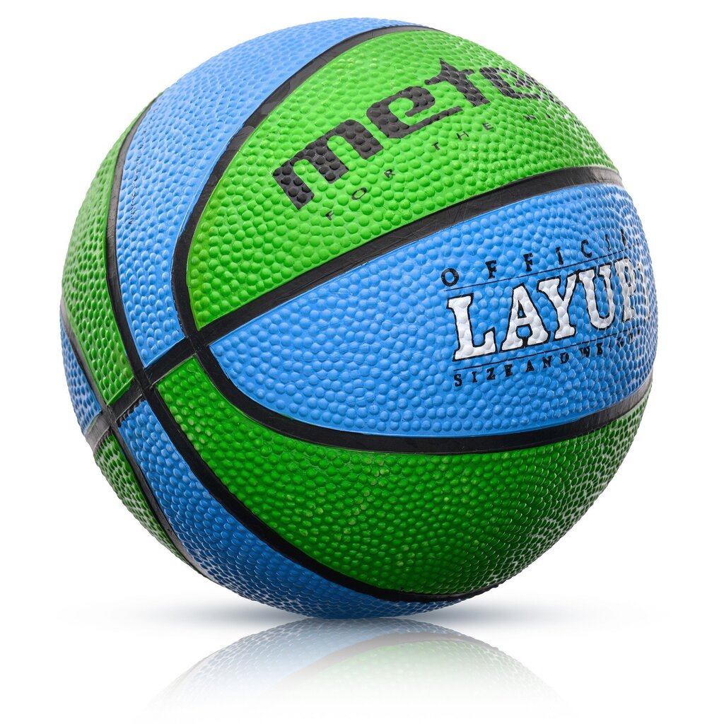 Basketbola bumba Meteor Layup, 1. izmērs цена и информация | Basketbola bumbas | 220.lv