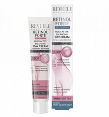 Дневной крем для лица, шеи и зоны декольте Revuele Retinol Forte, 50 мл цена и информация | Наносите на чистую кожу лица. Подержите около 10-15 минут и смойте водой. | 220.lv