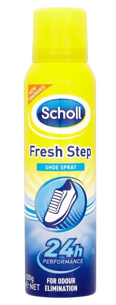 Scholl Fresch Step izsmidzināms dezodorants apaviem, 150 ml цена и информация | Līdzekļi apģērbu un apavu kopšanai | 220.lv