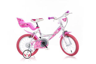 Meiteņu velosipēds Dino bikes 16" (164 RN-05LH) cena un informācija | Bērnu velosipēdi | 220.lv