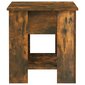 Kafijas galdiņš, dūmakaina ozola, 101x49x52cm, apstrādāta koksne cena un informācija | Žurnālgaldiņi | 220.lv
