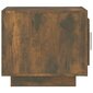 Kafijas galdiņš, dūmakaina ozola, 51x50x45cm, apstrādāta koksne cena un informācija | Žurnālgaldiņi | 220.lv