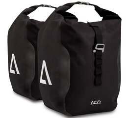 Velosipēda bagāžnieka soma ACID Travlr Pro, melna cena un informācija | Velo somas, telefona turētāji | 220.lv