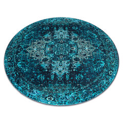 ANTIKA paklājs ritenis ancret azure, moderns ornaments, mazgājams - zils cena un informācija | Paklāji | 220.lv