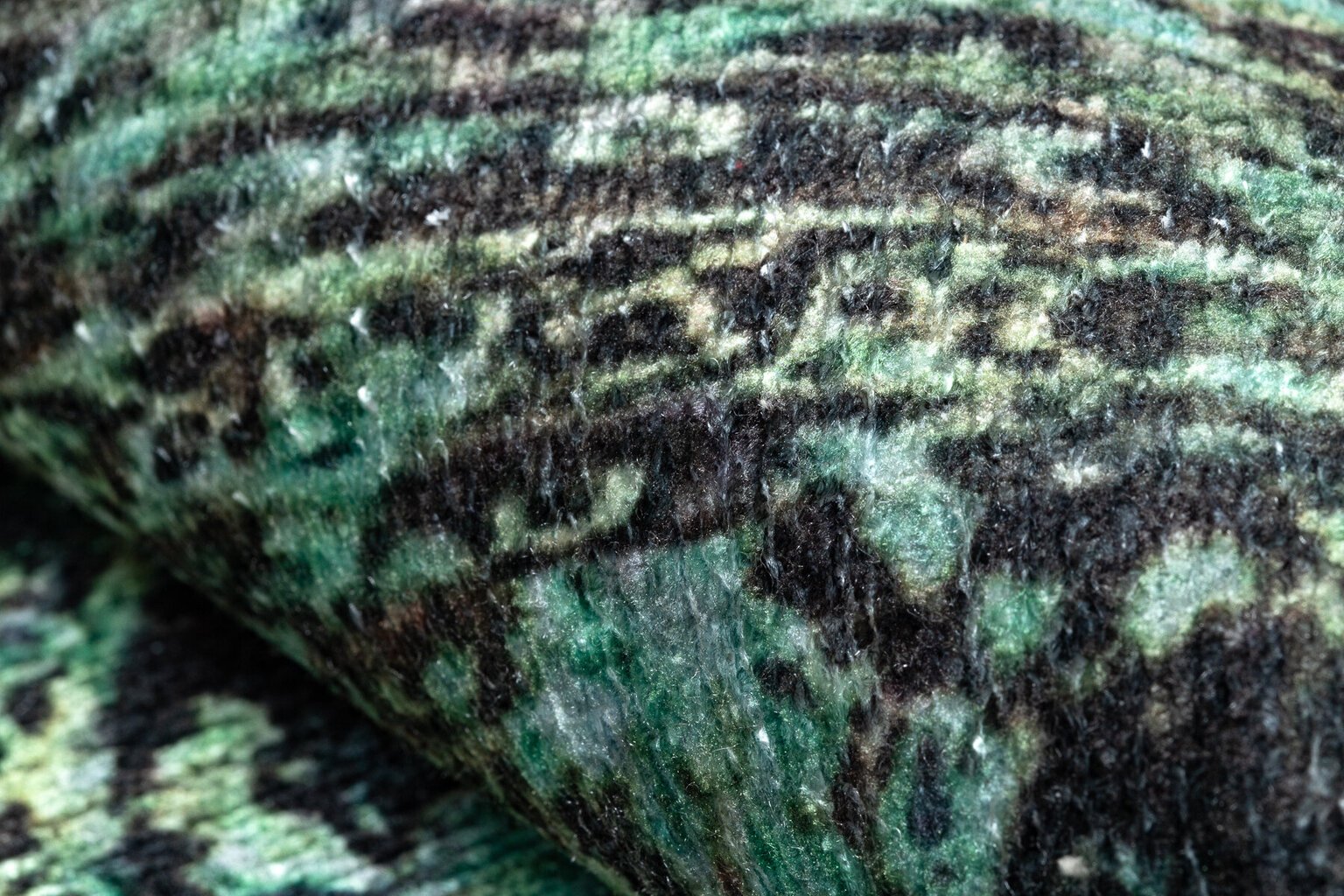 ANTIKA paklājs ritenis ancret oldcooper, moderns ornaments, mazgājams - zaļš cena un informācija | Paklāji | 220.lv
