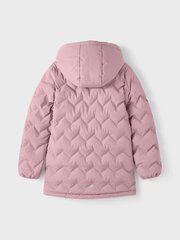 Детская куртка Name IT 140 г 13205160*02 5715308732892, серо-розовая цена и информация | Куртки, пальто для девочек | 220.lv