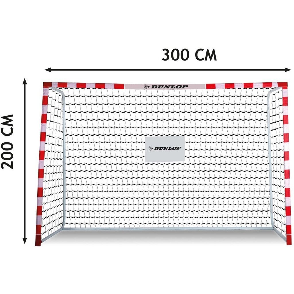 Futbola vārti Dunlop Allround, 300x200x110 cm цена и информация | Futbola vārti un tīkls | 220.lv