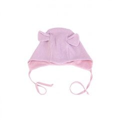 TuTu kokvilnas cepure rudenim un pavasarim, violeta цена и информация | Шапки, перчатки, шарфики для новорожденных | 220.lv