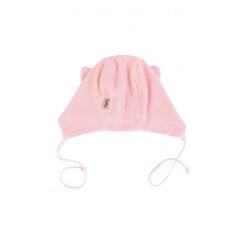 Хлопковая шапка TuTu на весну и осень, розовая цена и информация | Шапки, перчатки, шарфики для новорожденных | 220.lv