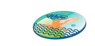 Летающий диск Aqua Disc Wuhu, 920686106 цена и информация | Игрушки для песка, воды, пляжа | 220.lv