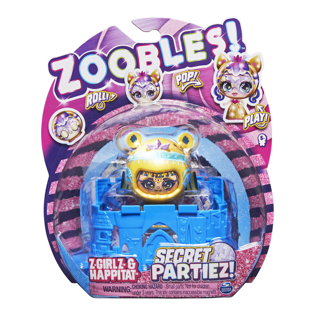 Figūriņa Zoobles Girls Secret Partiez, 2. sērija, 6061945 цена и информация | Rotaļlietas meitenēm | 220.lv