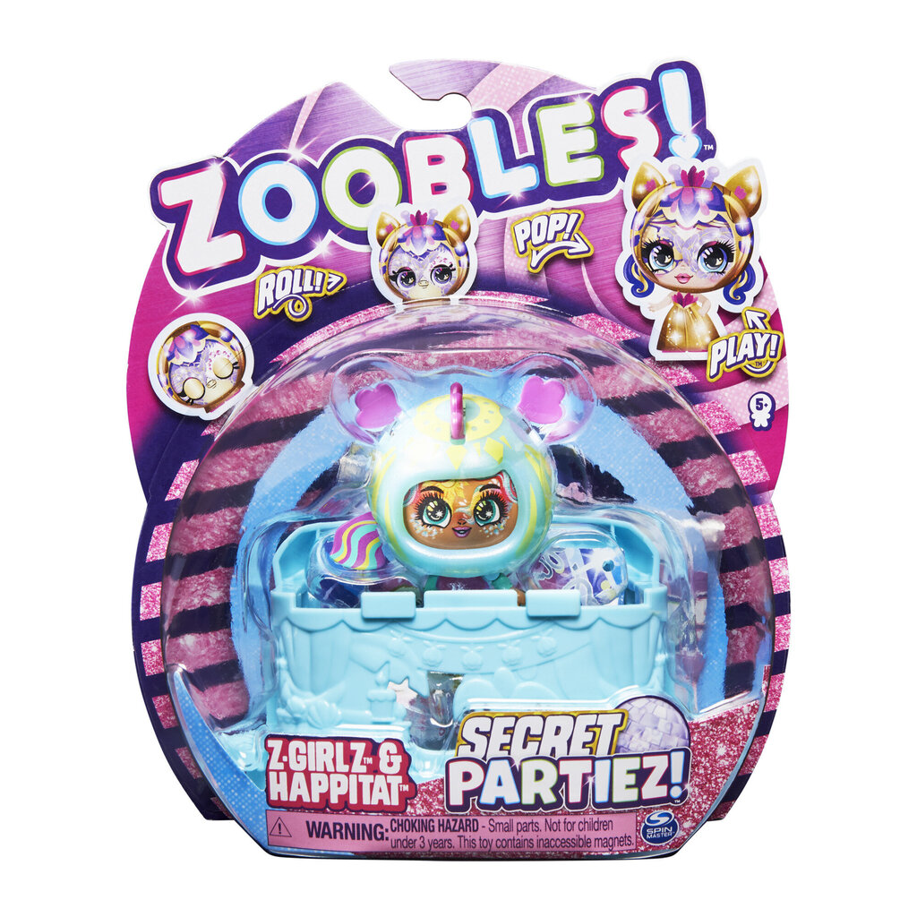 Figūriņa Zoobles Girls Secret Partiez, 2. sērija, 6061945 цена и информация | Rotaļlietas meitenēm | 220.lv