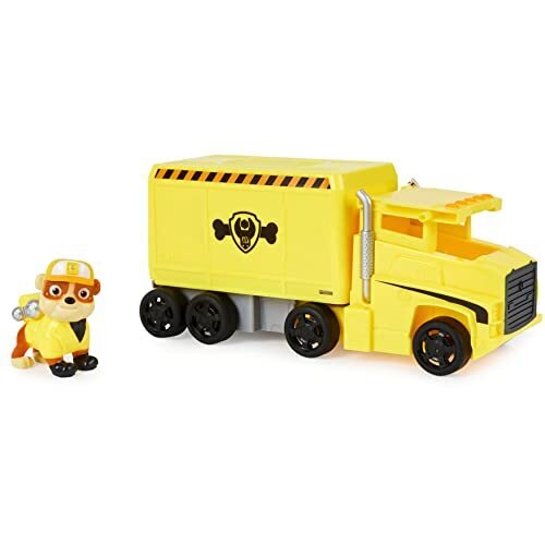 Transportlīdzeklis Ķepu Patruļa (Paw Patrol) Big Truck Rubble, 6065317 cena un informācija | Rotaļlietas zēniem | 220.lv