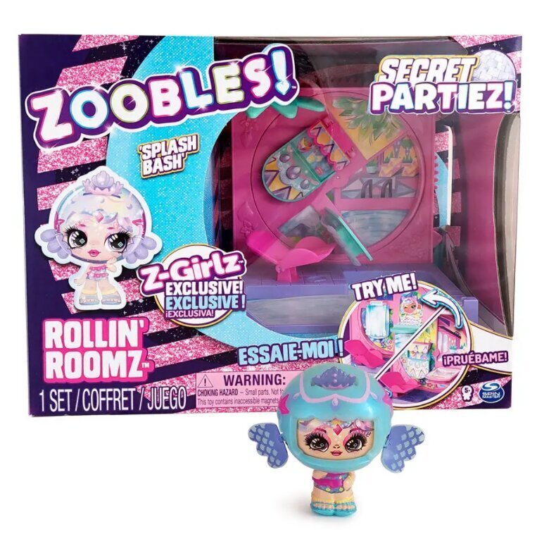 Spēļu komplekts Zoobles, 2. sērija Secret Partiez Splash Bash, 6064355 cena un informācija | Rotaļlietas meitenēm | 220.lv