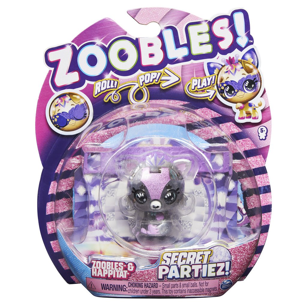 Figūriņa Zoobles Animals Secret Partiez, 2. sērija, 6061944 цена и информация | Rotaļlietas meitenēm | 220.lv