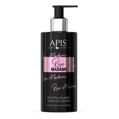 Atjaunojošs roku krēms Apis Rose Madame Revitalizing Hand Cream, 300 ml cena un informācija | Ķermeņa krēmi, losjoni | 220.lv