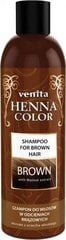 Augu šampūns brūno toņu matiem Venita Venita Henna Color Brown, 250 ml cena un informācija | Šampūni | 220.lv