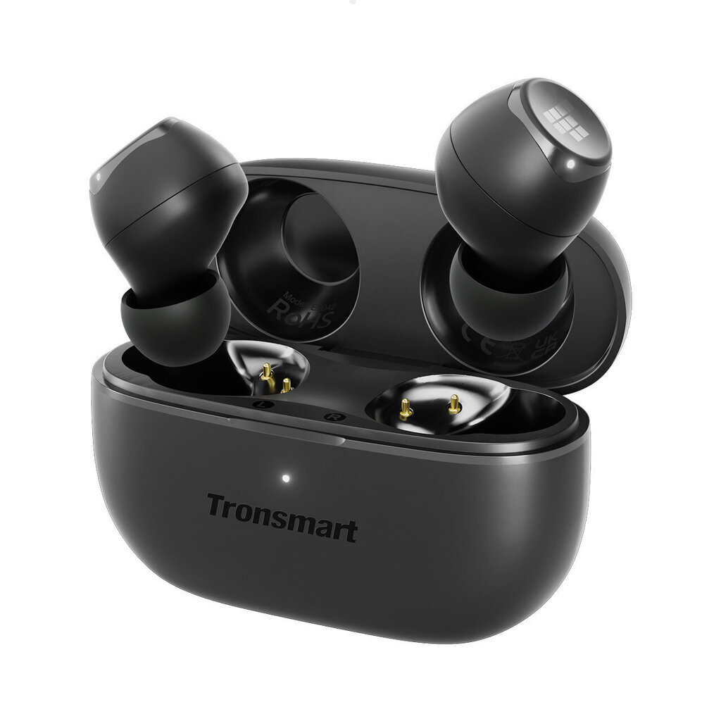 TronsmArt Onyx Pure Hybrid Dual Driver TWS Bluetooth 5.3 Black cena un informācija | Austiņas | 220.lv