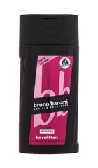 Dušas želeja vīriešiem Bruno Banani Loyal Man 250 ml цена и информация | Парфюмированная мужская косметика | 220.lv