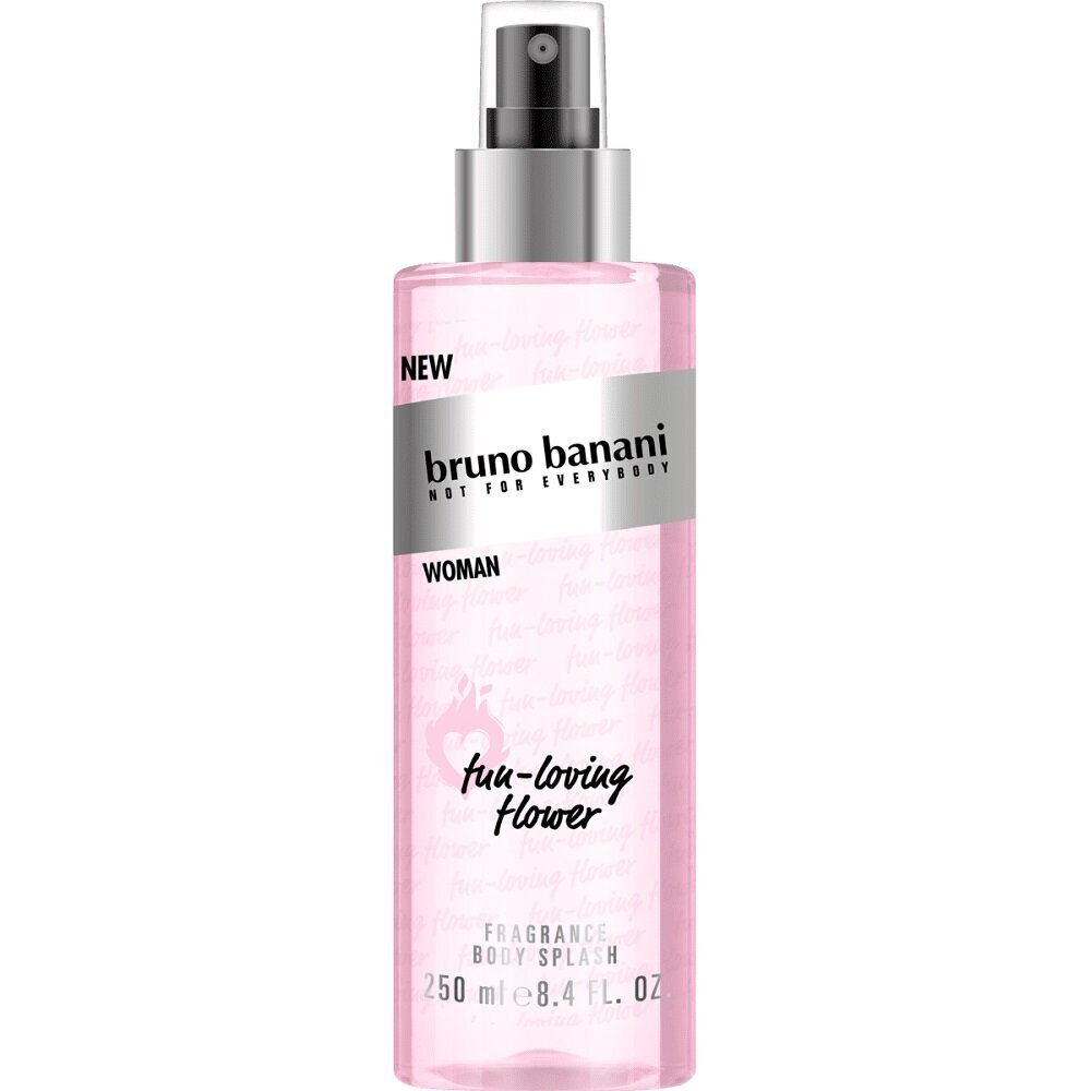 Ķermeņa aerosols Bruno Banani Women Fun-Loving Flower sievietēm, 250 ml цена и информация | Parfimēta sieviešu kosmētika | 220.lv