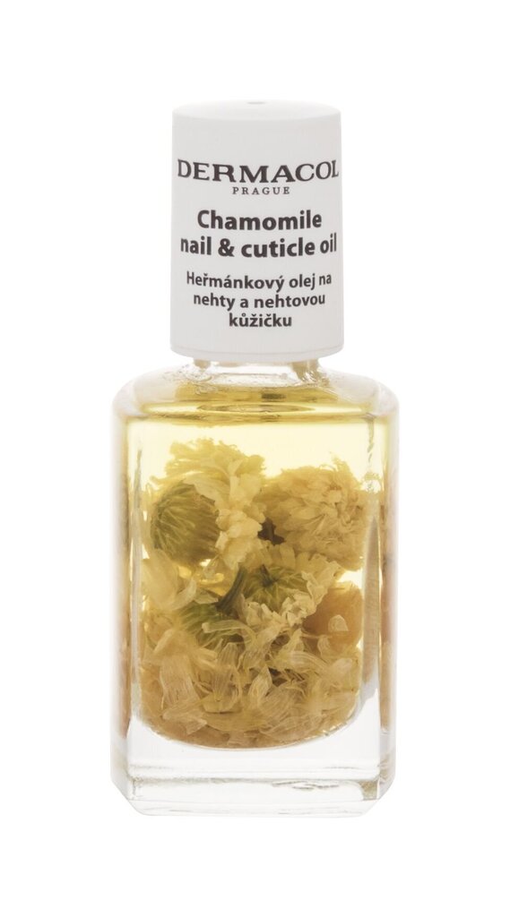 Nagu un kutikulu eļļa Dermacol Chamomile Nail & Cuticle Oil, 11 ml cena un informācija | Nagu lakas, stiprinātāji | 220.lv