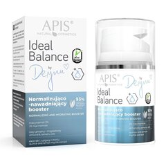 Normalizējošs un mitrinošs serums taukainai, dehidrētai un uz akni tendētai ādai APIS Ideal Balance By Deynn, 50 ml cena un informācija | Serumi sejai, eļļas | 220.lv