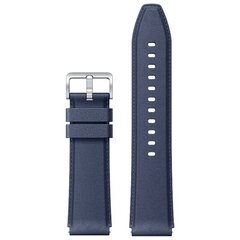 Xiaomi Leather Strap Blue цена и информация | Аксессуары для смарт-часов и браслетов | 220.lv