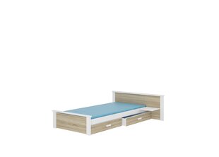 Детская кроватка с полкой Aldex Shelf 190x96x72cм с матрасом цена и информация | Детские кровати | 220.lv