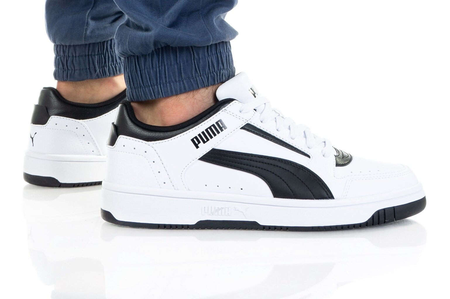 Puma Apavi Rebound Joy Low Black White 380747 01 cena un informācija | Sporta apavi sievietēm | 220.lv