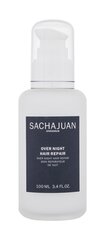 Сыворотка SachajuanOver Night Hair Repair, 100мл цена и информация | Распылите крем-спрей на волосы на расстоянии 20-25 см, расчешите их расческой. | 220.lv