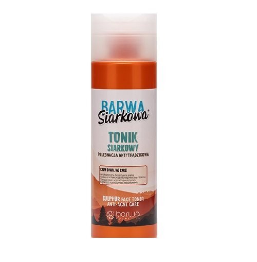 Toniks pret pinnēm Barwa Siarkowa Sulfuric, 200 ml цена и информация | Sejas ādas kopšana | 220.lv