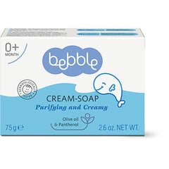 Ziepes Bebble Baby cream soap with olive oil, 75 g cena un informācija | Bērnu kosmētika, līdzekļi jaunajām māmiņām | 220.lv