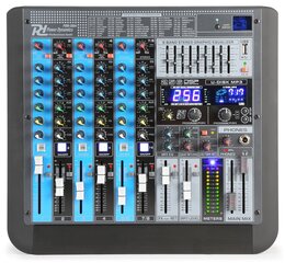 Power Dynamics PDM-S804 8-канальный профессиональный аналоговый микшер цена и информация | Power Dynamics Музыкальные инструменты и принадлежности | 220.lv