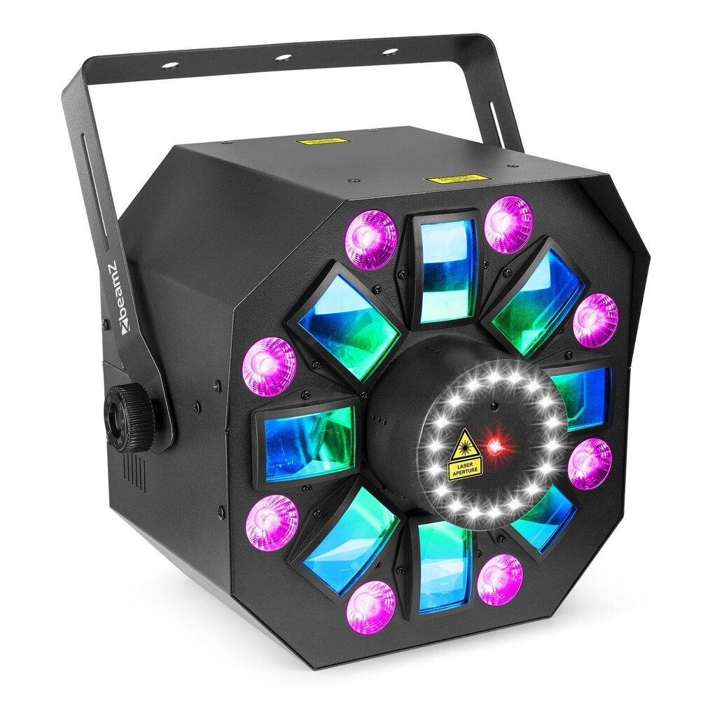 BeamZ MultiBox LED efekts ar lāzeru un strobu cena un informācija | Svētku dekorācijas | 220.lv