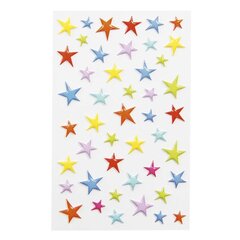 Uzlīme Cooky ''Stars'' 7,5x12cm Decopatch/10 cena un informācija | Kancelejas preces | 220.lv