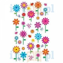 Uzlīme Cooky ''Flowers'' 7,5x12cm Decopatch/10 цена и информация | Канцелярия | 220.lv