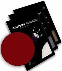 Dizaina papīrs Curious Metallics A4/250g Red Lacquer 10 loksnes cena un informācija | Burtnīcas un papīra preces | 220.lv