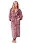 Sieviešu bambusa halāts ar kapuci ar apdrukātu rakstu Elite Bamboo цена и информация | Sieviešu halāti | 220.lv