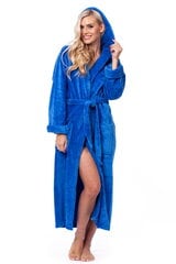 Халат из бамбукового волокна с капюшоном для женщин Elite Bamboo, синий цена и информация | Женские халаты | 220.lv