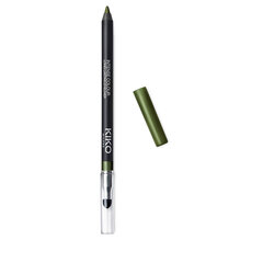 Acu zīmulis Kiko Milano Intense Colour Long Lasting Eyeliner, 10 Metallic Ivy Green, 1.2g цена и информация | Тушь, средства для роста ресниц, тени для век, карандаши для глаз | 220.lv