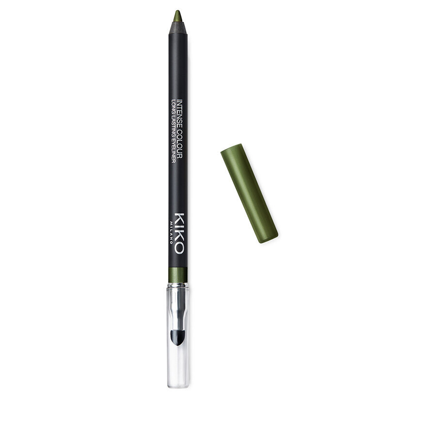 Acu zīmulis Kiko Milano Intense Colour Long Lasting Eyeliner, 10 Metallic Ivy Green, 1.2g цена и информация | Acu ēnas, skropstu tušas, zīmuļi, serumi | 220.lv